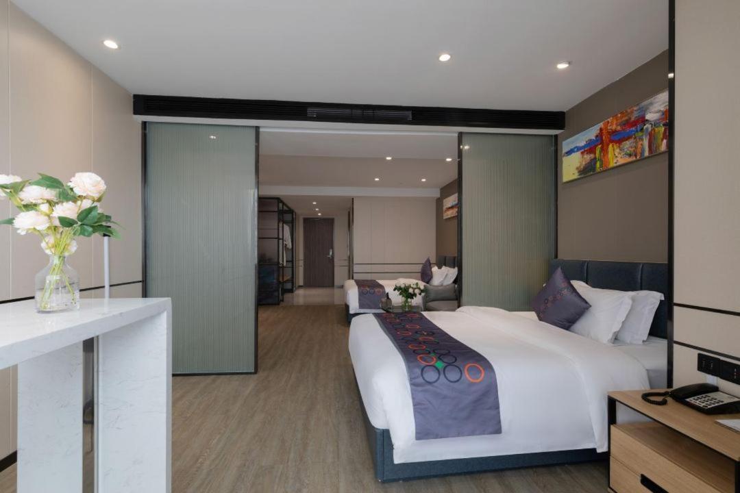 Yimi Mix International Apartment Гуанчжоу Экстерьер фото